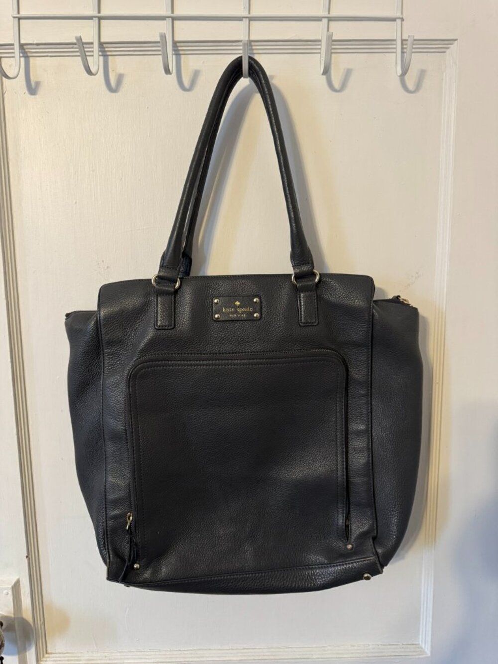 Dark Gray Kate Spade Satchel/Tote Style Purse